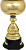 Кубок Аманда (размер: 28 цвет: золото/черный)