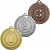 Комплект медалей Саданка (3 медали) (Размер: 50 Цвет: золото/серебро/бронза)