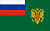Флаг Судебного департамента при Верховном Суде Российской Федерации (90*135 см, атлас, прошив по краю)