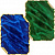 Диплом металлический (размер: 10.5х15.5 цвет: зеленый)