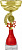 Кубок Азан (размер: 25 цвет:  золото/красный)