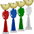Кубок Акира (размер: 33 цвет: золото/зеленый)