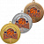 Медаль Баскетбол с УФ печатью (размер: 70 цвет: золото)