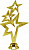Фигура Звезды (размер: 15 цвет: золото)
