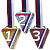 Комплект медалей Мефодий 70мм (3 медали) (размер: 70 цвет: золото/серебро/бронза)