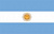 Флаг Аргентины (150*225 см, атлас, прошив по краю)