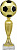 Кубок Коллум (размер: 33 цвет: золото/черный)