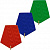Колодка пятиугольная с кольцом (размер: 43x46 цвет: синий)