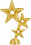Фигура Звезда (размер: 15 цвет: золото)