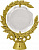 Эмблемоноситель с вращающимся центром (размер: 12 цвет: золото)