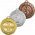 Комплект медалей Камчуга (3 медали) (Размер: 50 Цвет: золото/серебро/бронза)