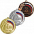 Комплект медалей Ахаленка (3 медали) (размер: 50 цвет: золото/серебро/бронза)