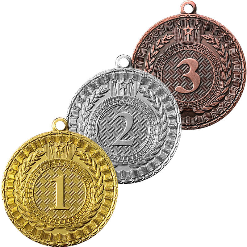 Комплект медалей Дарджа 50 мм (3 медали)