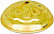 Крышка золотая  (размер: 140мм цвет: золото)