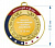 Медаль с символикой г. Абакан (Вид медали: МК162, Размер, мм: 50, Цвет: Золото, Область персонализации: Аверс)
