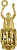 Фигура Паралимпиец муж (размер: 14 цвет: золото)