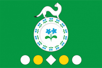 Флаг городского поселения Мишелевское