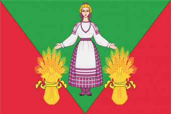 Флаг Марьинского сельского поселения (Краснодарский край)
