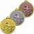 Медаль плавание (размер: 55 цвет: серебро/золото)