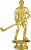 Фигура Хоккей с мячом (размер: 11.5 цвет: золото)