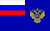 Флаг Федеральной службы по финансовому мониторингу (90*135 см, атлас, прошив по краю)