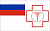 Флаг Федерального фонда обязательного медицинского страхования (90*135 см, флажная сетка, прошив по краю)