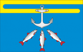Флаг Октябрьского городского поселения (Камчатский край)