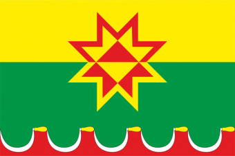 Флаг Алгашинского сельского поселения