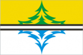 Флаг Юртинского городского поселения