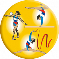 Эмблема Художественная гимнастика 1513-03
