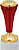 Награда (без фигуры) (высота, см: 13 цвет: красный/золото)