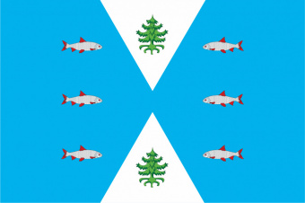 Флаг Луусалмского сельского поселения