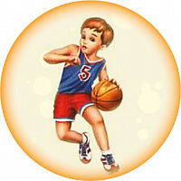 Эмблема Баскетбол 1506-05