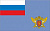 Флаг федеральной службы налоговой полиции России (90*135 см, атлас, прошив по краю)