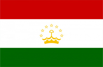 Флаг Таджикистана