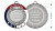 Медаль с символикой г. Абакан (Вид медали: МК162, Размер, мм: 50, Цвет: Серебро, Область персонализации: Аверс/Реверс)