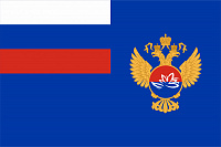 Флаг Министерства Российской Федерации по развитию Дальнего Востока (Минвостокразвитие России)