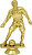 Фигура Футболист (размер: 14.5 цвет: золото)