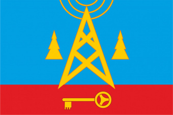 Флаг городского поселения Лесной