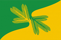 Флаг городского поселения Таёжный