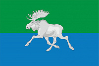 Флаг Большеуковского района