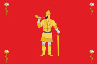 Флаг Волотовского района 
