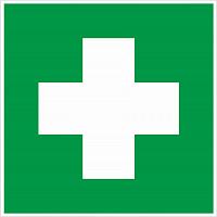 Табличка "Аптечка первой медицинской помощи" ЕС01