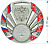 Медаль с символикой г. Абакан (Вид медали: МК193, Размер, мм: 70, Цвет: Серебро, Область персонализации: Аверс)