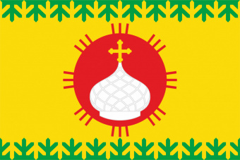 Флаг п. Троицко-Печорск
