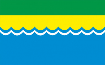 Флаг Азовского района 