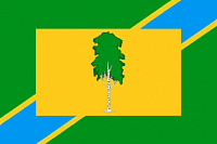Флаг Берёзовского муниципального округа 2009 г.
