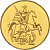 Эмблема Герб Москвы (размер: 50 мм, цвет: золото)