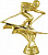 Фигура Лыжный спорт (размер: 12.5 цвет: золото)