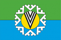Флаг г. Новоаганск
